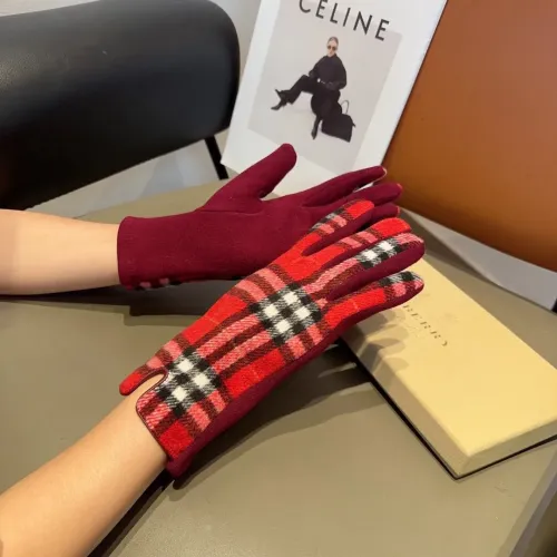 Replica Burberry Gloves #1407563 $38.00 USD for Wholesale
