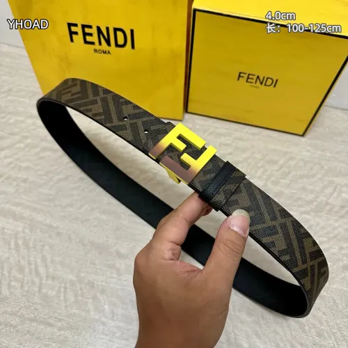 Replica Fendi AAA Quality Belts #1407570 $56.00 USD for Wholesale