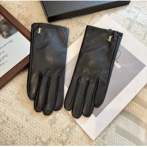Replica Yves Saint Laurent Gloves For Women #1407599 $48.00 USD for Wholesale