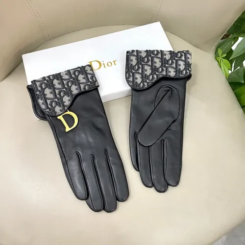 Replica Christian Dior Gloves For Women #1407600 $60.00 USD for Wholesale