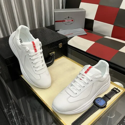 Replica Prada Casual Shoes For Men #1407788 $80.00 USD for Wholesale