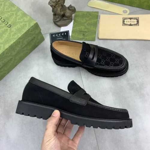Replica Gucci Oxfords Shoes For Men #1407831 $108.00 USD for Wholesale