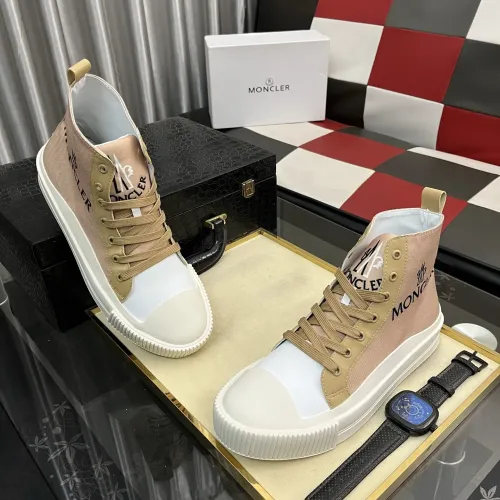 Replica Moncler High Tops Shoes For Men #1407844 $85.00 USD for Wholesale
