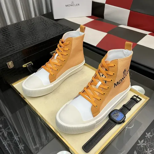 Replica Moncler High Tops Shoes For Men #1407845 $85.00 USD for Wholesale