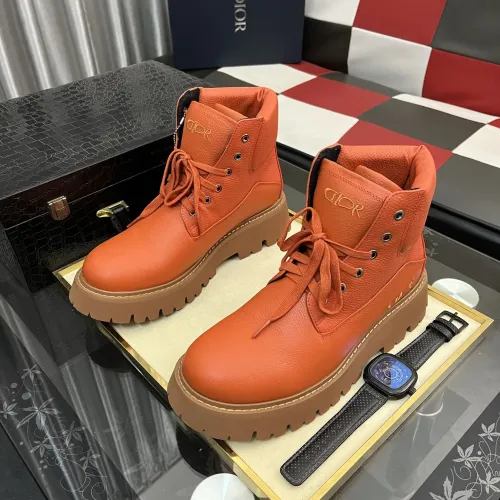 Replica Christian Dior Boots For Men #1407876 $102.00 USD for Wholesale
