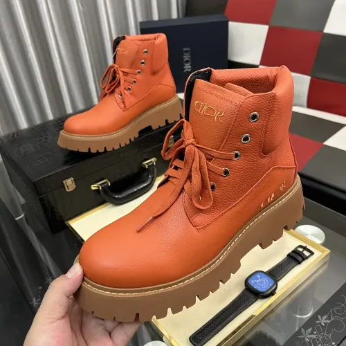 Replica Christian Dior Boots For Men #1407876 $102.00 USD for Wholesale