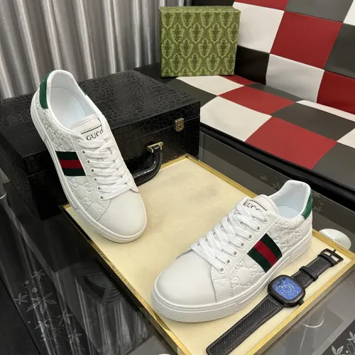 Replica Gucci Casual Shoes For Men #1408114 $82.00 USD for Wholesale