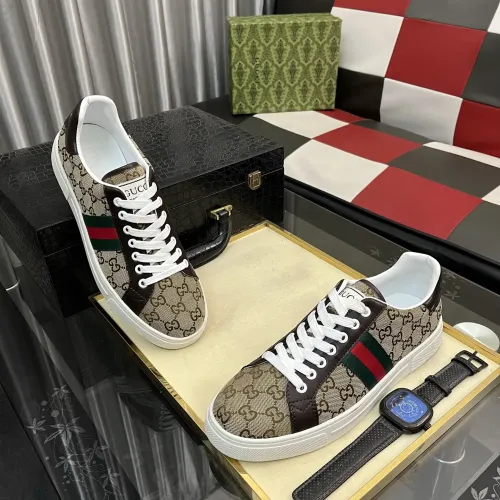 Replica Gucci Casual Shoes For Men #1408120 $82.00 USD for Wholesale
