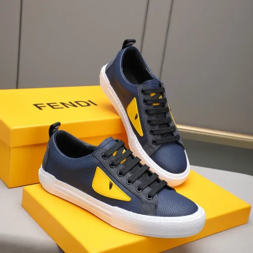 Replica Fendi Casual Shoes For Men #1408151 $76.00 USD for Wholesale