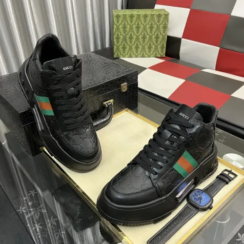 Replica Gucci High Tops Shoes For Men #1408218 $85.00 USD for Wholesale
