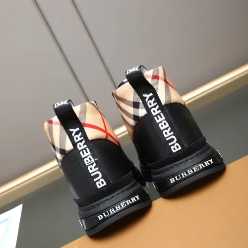 Replica Burberry High Tops Shoes For Men #1408224 $85.00 USD for Wholesale