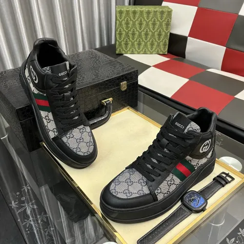Replica Gucci High Tops Shoes For Men #1408225 $85.00 USD for Wholesale