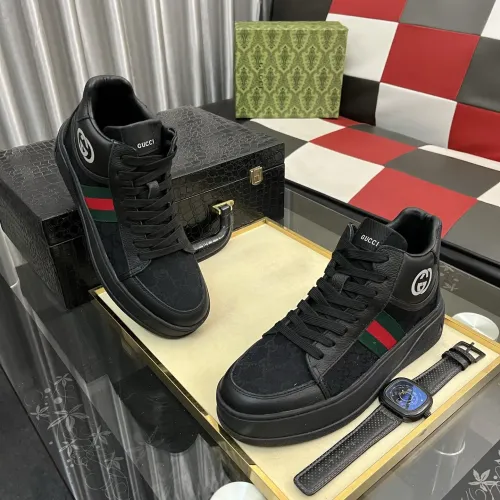 Replica Gucci High Tops Shoes For Men #1408227 $85.00 USD for Wholesale