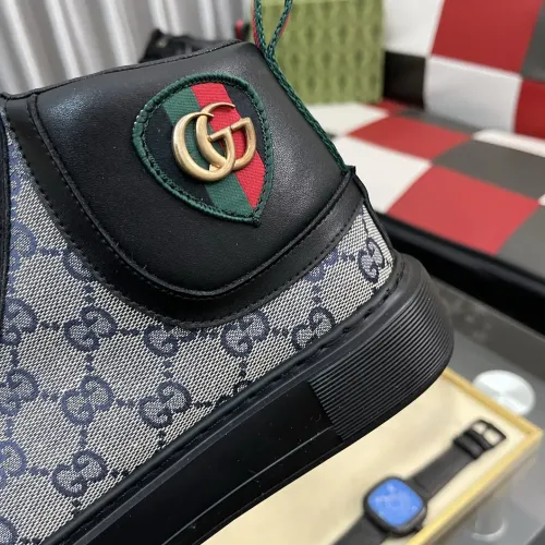 Replica Gucci High Tops Shoes For Men #1408229 $85.00 USD for Wholesale