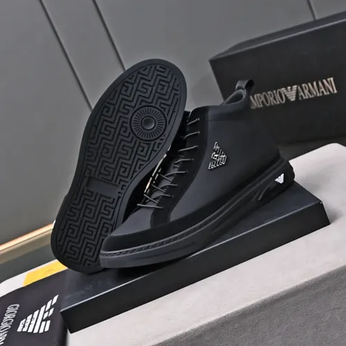 Replica Armani High Tops Shoes For Men #1408400 $82.00 USD for Wholesale
