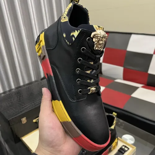 Replica Versace High Tops Shoes For Men #1408406 $82.00 USD for Wholesale