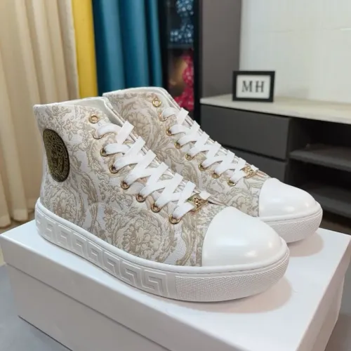 Cheap Versace High Tops Shoes For Men #1408411, $$80.00 USD On Versace High Tops Shoes