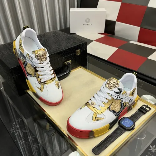 Replica Versace Casual Shoes For Men #1408418 $80.00 USD for Wholesale
