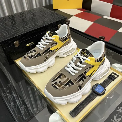 Replica Fendi Casual Shoes For Men #1408501 $85.00 USD for Wholesale