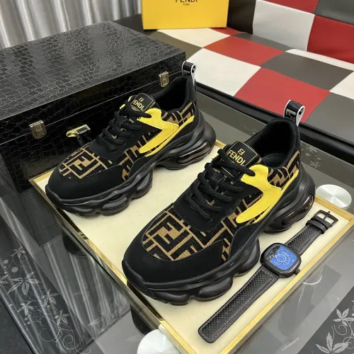 Replica Fendi Casual Shoes For Men #1408503 $85.00 USD for Wholesale