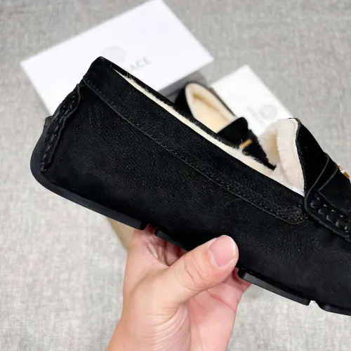 Replica Versace Leather Shoes For Men #1408512 $80.00 USD for Wholesale