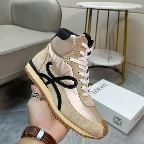 Replica LOEWE High Tops Shoes For Women #1408519 $108.00 USD for Wholesale