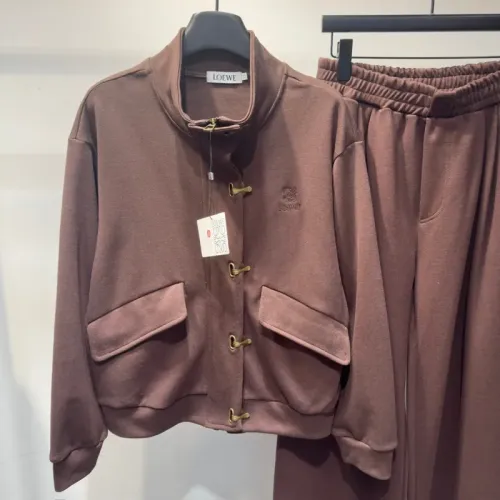 Replica LOEWE Tracksuits Long Sleeved For Women #1408570 $108.00 USD for Wholesale
