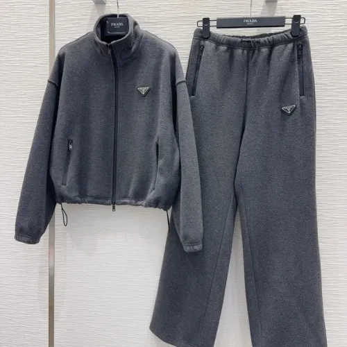 Cheap Prada Tracksuits Long Sleeved For Women #1408578, $$98.00 USD On Prada Tracksuits