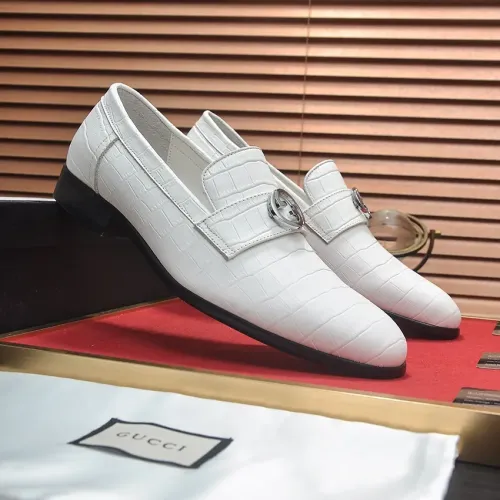 Replica Gucci Oxfords Shoes For Men #1408582 $98.00 USD for Wholesale