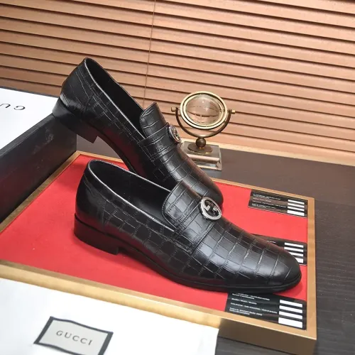 Replica Gucci Oxfords Shoes For Men #1408583 $98.00 USD for Wholesale
