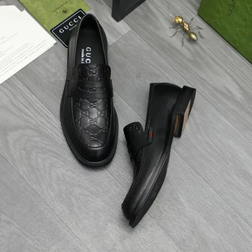 Replica Gucci Oxfords Shoes For Men #1408588 $98.00 USD for Wholesale