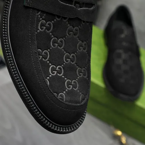 Replica Gucci Oxfords Shoes For Men #1408590 $98.00 USD for Wholesale