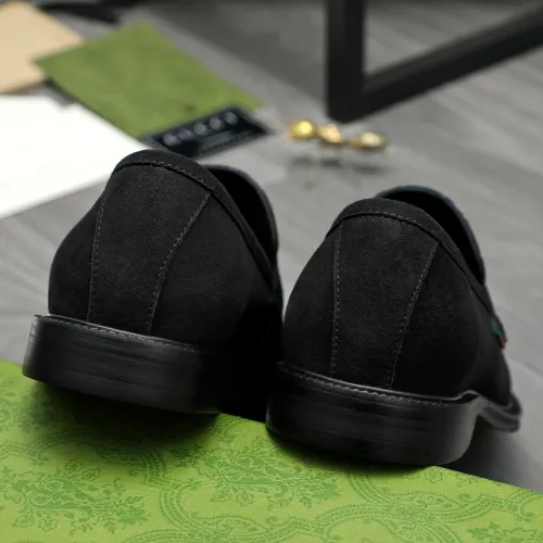 Replica Gucci Oxfords Shoes For Men #1408590 $98.00 USD for Wholesale