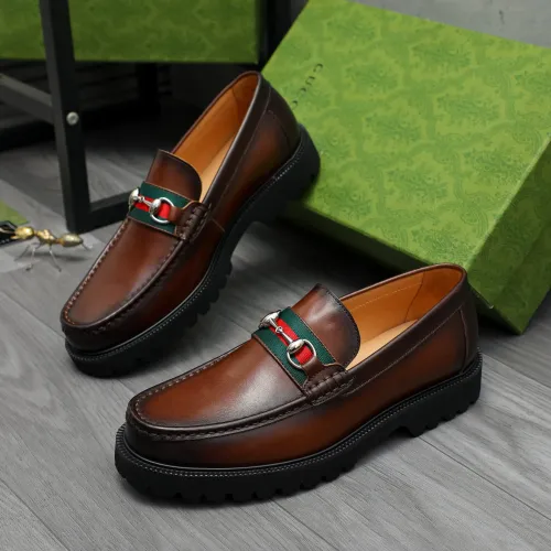 Cheap Gucci Oxfords Shoes For Men #1408591, $$102.00 USD On Gucci Oxfords Shoes