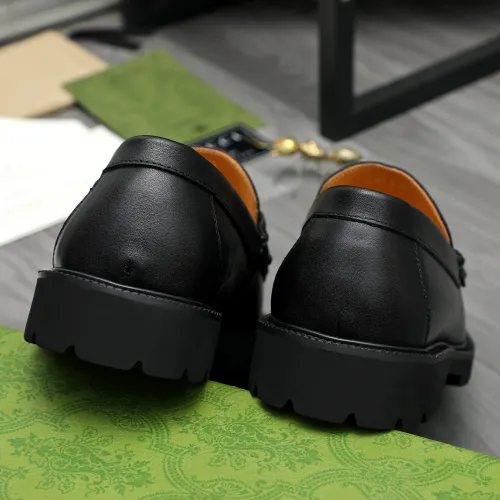 Replica Gucci Oxfords Shoes For Men #1408594 $102.00 USD for Wholesale