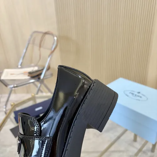 Replica Prada Leather Shoes For Men #1408704 $105.00 USD for Wholesale