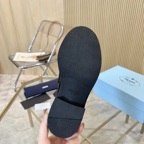 Replica Prada Leather Shoes For Men #1408704 $105.00 USD for Wholesale