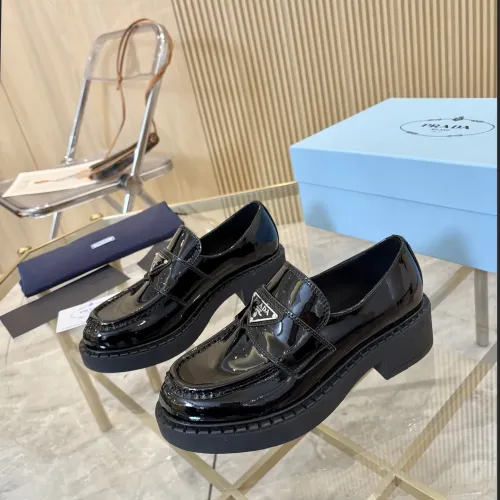 Cheap Prada Leather Shoes For Women #1408705, $$100.00 USD On Prada Leather Shoes