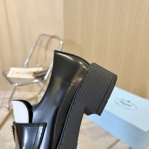 Replica Prada Leather Shoes For Men #1408706 $105.00 USD for Wholesale