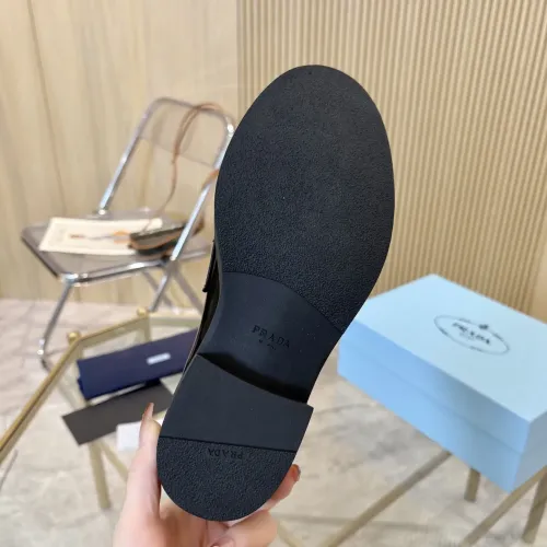 Replica Prada Leather Shoes For Women #1408707 $100.00 USD for Wholesale