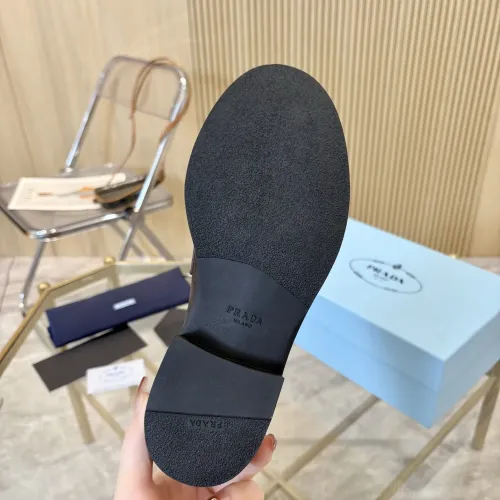 Replica Prada Leather Shoes For Men #1408708 $105.00 USD for Wholesale
