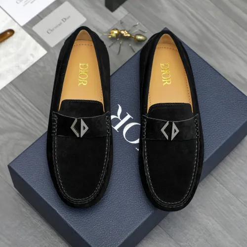 Cheap Christian Dior Leather Shoes For Men #1408726, $$82.00 USD On Christian Dior Leather Shoes