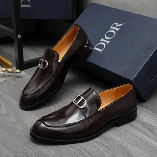 Cheap Christian Dior Leather Shoes For Men #1408728, $$92.00 USD On Christian Dior Leather Shoes