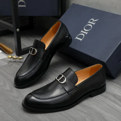 Cheap Christian Dior Leather Shoes For Men #1408730, $$92.00 USD On Christian Dior Leather Shoes