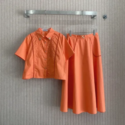 Cheap Valentino Tracksuits Short Sleeved For Women #1408742, $$88.00 USD On Valentino Tracksuits