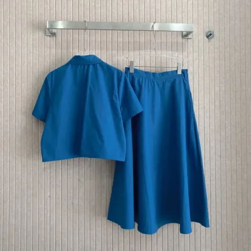 Replica Valentino Tracksuits Short Sleeved For Women #1408743 $88.00 USD for Wholesale