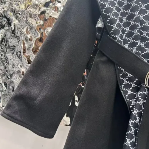 Replica Celine Coats Long Sleeved For Women #1408758 $100.00 USD for Wholesale