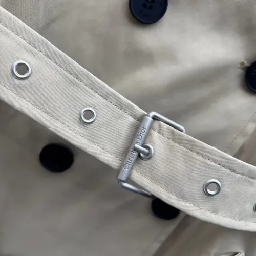 Replica Christian Dior Coats Long Sleeved For Women #1408759 $118.00 USD for Wholesale