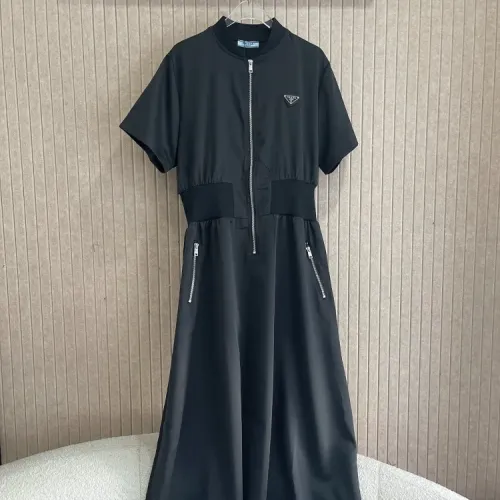 Cheap Prada Dresses Short Sleeved For Women #1408777, $$76.00 USD On Prada Dresses