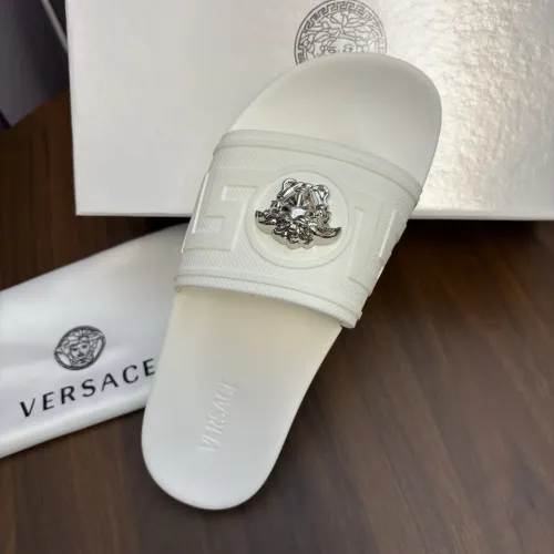 Replica Versace Slippers For Men #1408791 $48.00 USD for Wholesale